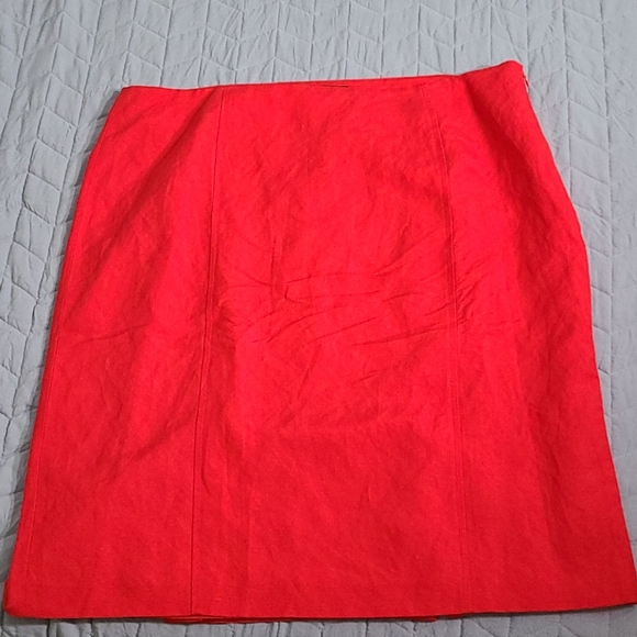 Kasper Dresses & Skirts - Kasper red power skirt